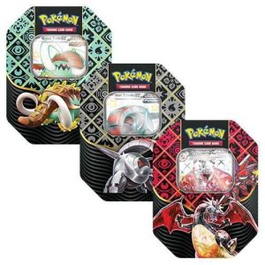 Pokémon TCG - Scarlet & Violet 4.5: Paldean Fates 4-Booster Tin - באנדל ארט סט טינים פלדיאן פייטס (1 טין מכל סוג)
