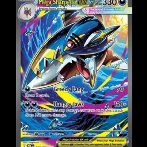 Mega Sharpedo ex SIR 127/094 Near Mint - Phantasmal flames