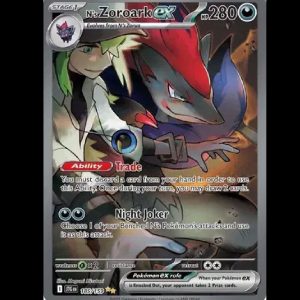 N's Zoroark ex SIR 185/159 Near Mint - Journey Together