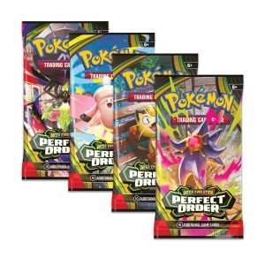 Pokémon TCG: Mega Evolution-Perfect Order Booster Pack  קלפי פוקימון חפיסה מהסט פרפקט אורדר