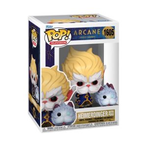 Funko Pop HEIMERDINGER with Poro 1605 - ARCANE League of Legends