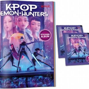 Netflix KPop Demon Hunters Official Sticker Collection Album - אלבום המדבקות הרשמי של ציידות השדים גרסת נטפליקס