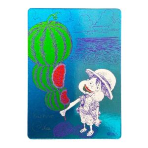 הזמנה מוקדמת פרטים בתיאור - Promo Card One Piece Natsukomi 2026 - Metakira Luffy Watermelon