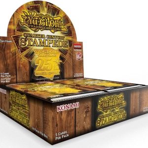 YU-GI-OH QUARTER CENTURY STAMPEDE BOOSTER BOX