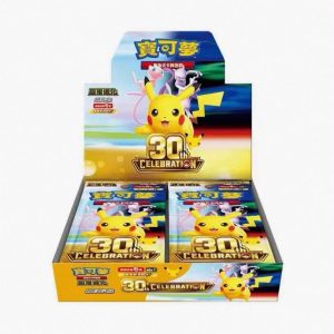Pokemon: Chinese 30th Celebration Booster Box - קלפי פוקימון חגיגות 30 שנה בוסטר בוקס סיני