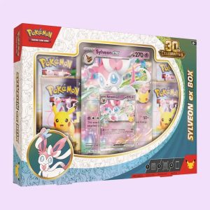 POKEMON TCG 30TH CELEBRATION SYLVEON EX BOX